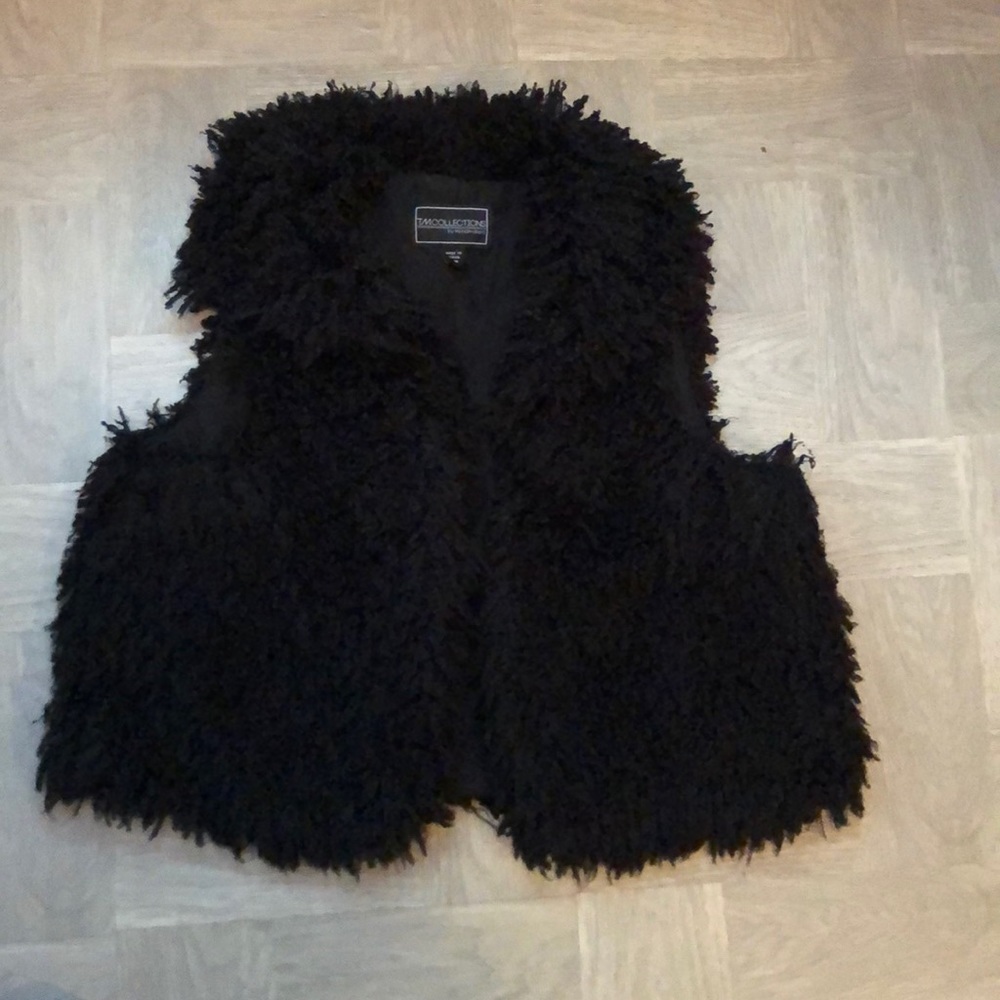 TMCOLLECTIONS faux fur vest medium